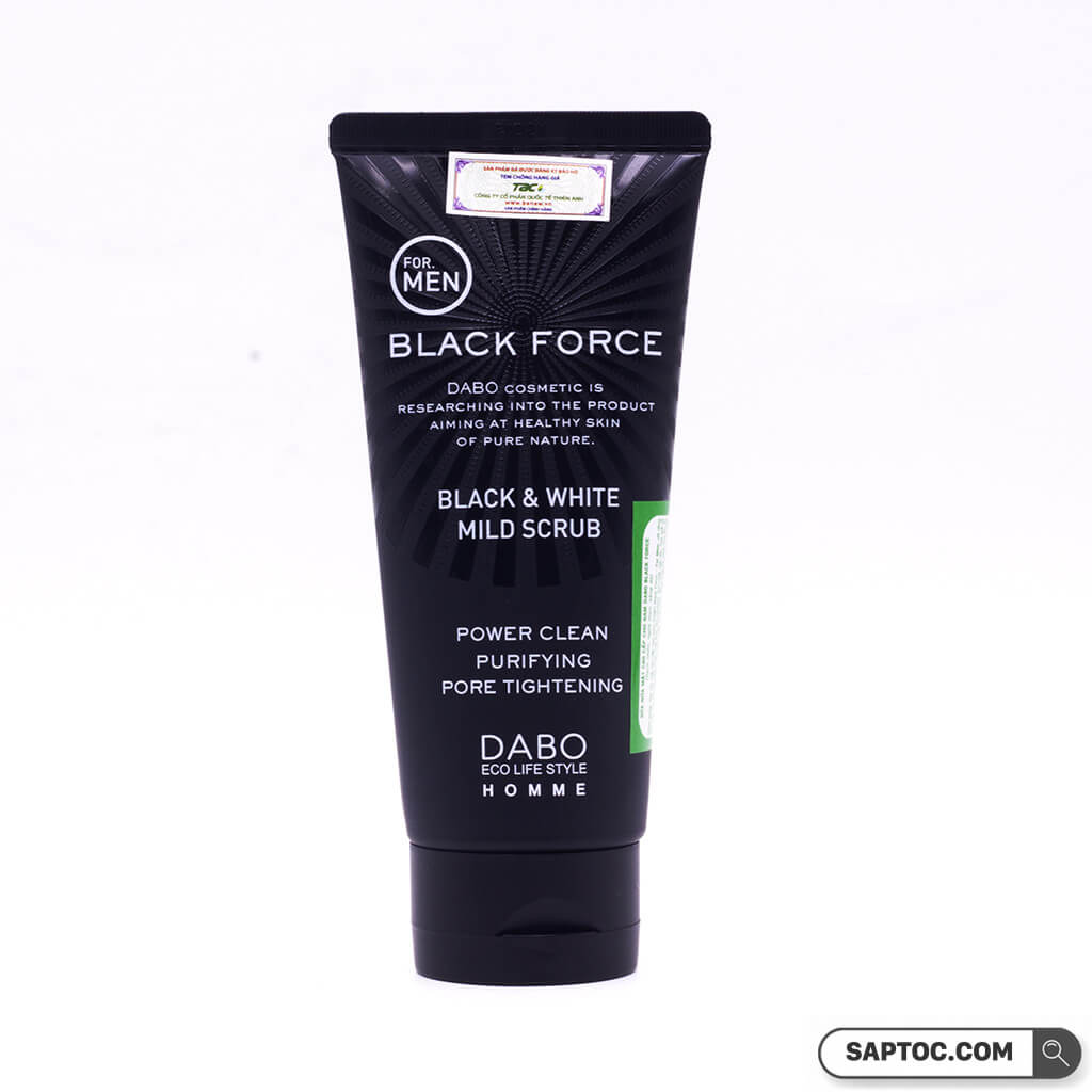 Sữa rửa mặt DABO BLACK FORCE Foam Cleanser
